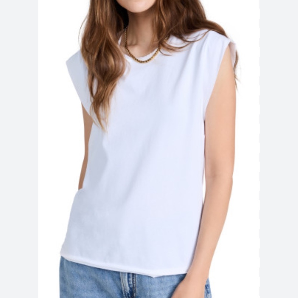rag & bone Mix Media Muscle Tee